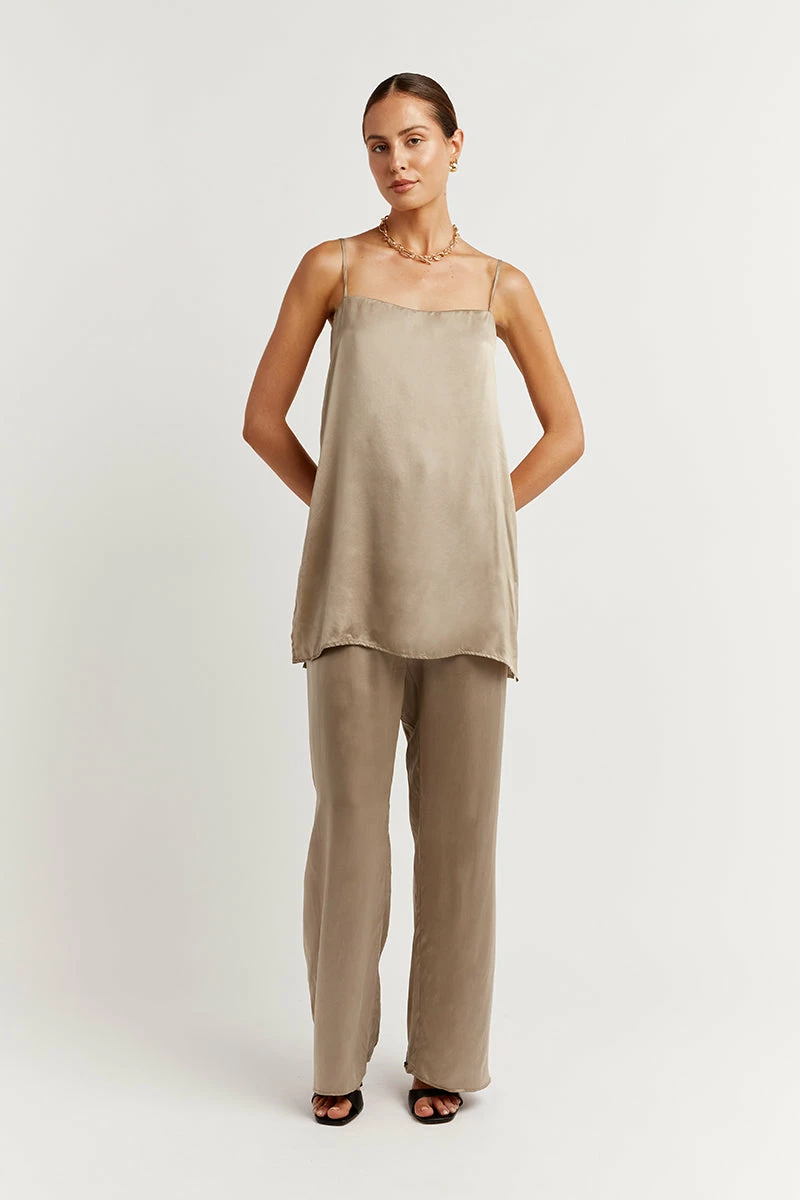 DISSH EVANS STONE SILK TUNIC TOP 3 DISSH EVANS STONE SILK TUNIC TOP - Image 3