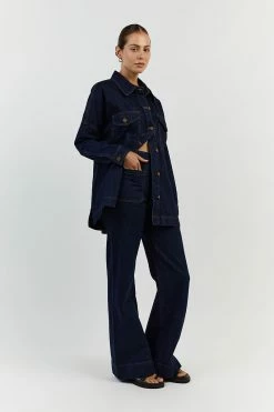 DISSH PERI INDIGO SHACKET 9 DISSH PERI INDIGO SHACKET -DISSH all-clothing Shop DCD02015IND.495 12