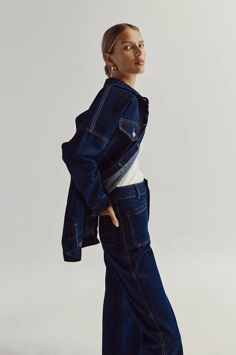 DISSH PERI INDIGO SHACKET 1 DISSH PERI INDIGO SHACKET