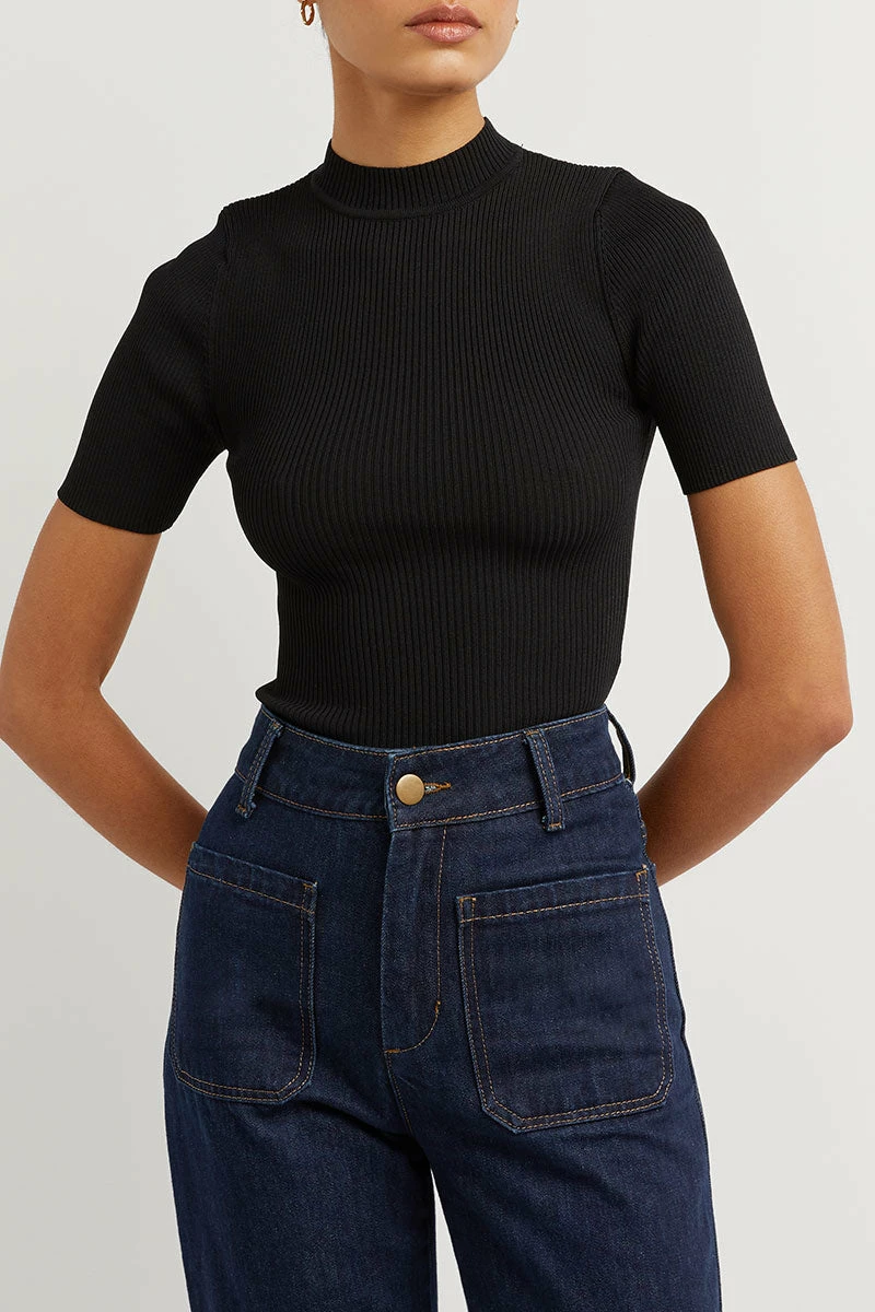 DISSH PERI INDIGO DENIM WIDE LEG JEAN 6 DISSH PERI INDIGO DENIM WIDE LEG JEAN - Image 6