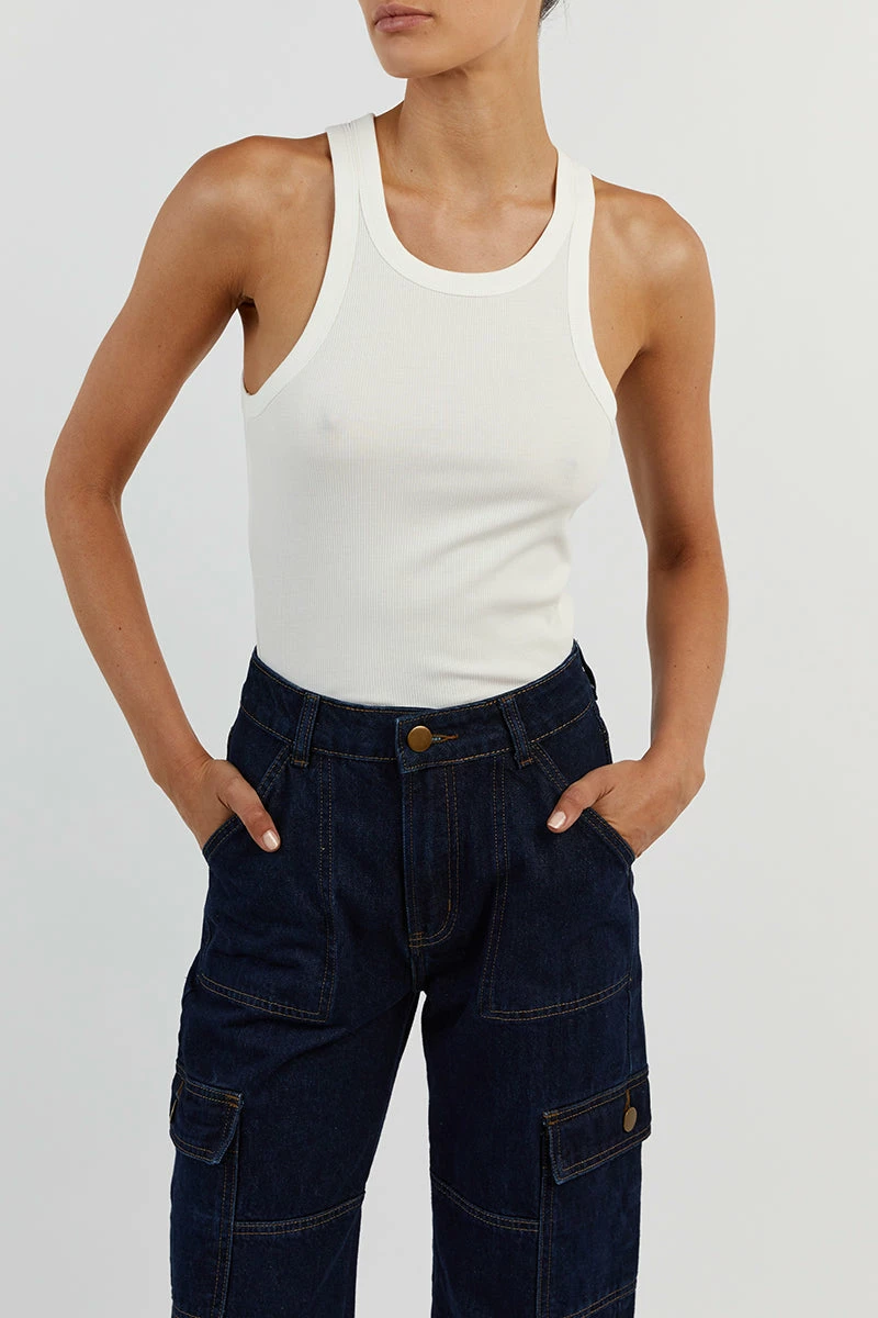 DISSH BRONX INDIGO MID RISE CARGO 5 DISSH BRONX INDIGO MID RISE CARGO - Image 5