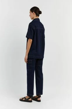 DISSH BRONX INDIGO MID RISE CARGO 10 DISSH BRONX INDIGO MID RISE CARGO -DISSH all-clothing Shop DCD09081IND.495 3