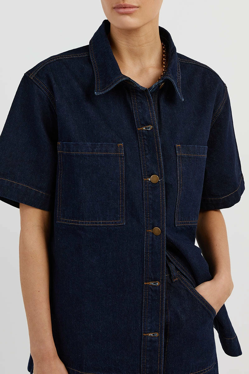 DISSH BRONX INDIGO MID RISE CARGO 6 DISSH BRONX INDIGO MID RISE CARGO - Image 6