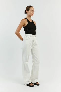 DISSH ALEXA MID RISE SLOUCHY JEAN 7 DISSH ALEXA MID RISE SLOUCHY JEAN -DISSH all-clothing Shop DCD09085OW.105 12