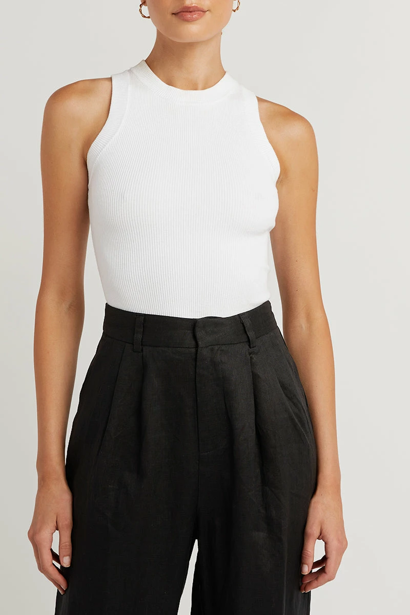 DISSH NORAH BLACK LINEN PANT 4 DISSH NORAH BLACK LINEN PANT - Image 4