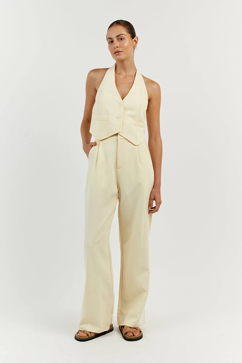 DISSH EVA LEMON HALTER VEST 1 DISSH EVA LEMON HALTER VEST