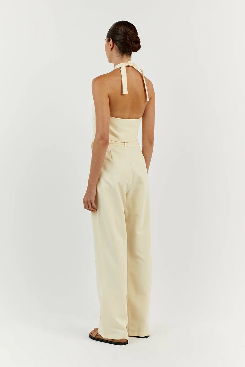 DISSH EVA LEMON HALTER VEST 4 DISSH EVA LEMON HALTER VEST - Image 4