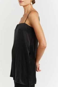DISSH EVANS BLACK SILK TUNIC TOP 13 DISSH EVANS BLACK SILK TUNIC TOP -DISSH all-clothing Shop DFS04115BK.600 2 3abcd463 95f2 4833 b87e 1ab6923f8c82