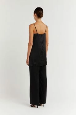 DISSH EVANS BLACK SILK TUNIC TOP 12 DISSH EVANS BLACK SILK TUNIC TOP -DISSH all-clothing Shop DFS04115BK.600 3 c14b7f55 cdd4 4c43 bb28 08cca54d1873