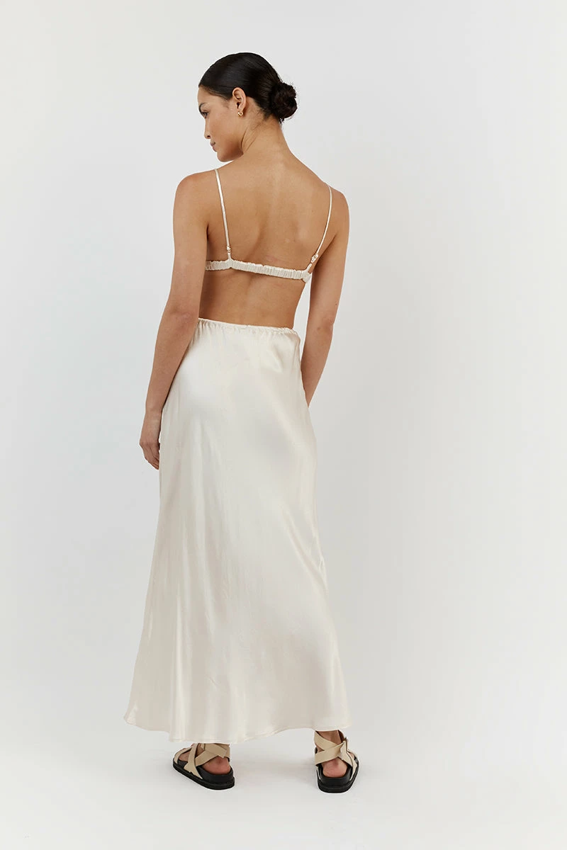 DISSH BOBBY PEARL SATIN BRALETTE 4 DISSH BOBBY PEARL SATIN BRALETTE - Image 4