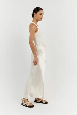 DISSH BOBBY PEARL SATIN BIAS CUT SKIRT -DISSH all-clothing Shop DFS05082PER.197 12 150cb951 1671 4351 b3bc 8e9aea05fe62