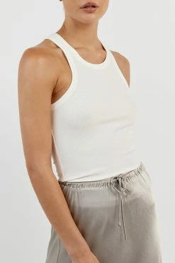 DISSH BOBBY PEWTER SATIN BIAS CUT SKIRT 9 DISSH BOBBY PEWTER SATIN BIAS CUT SKIRT -DISSH all-clothing Shop DFS05082PEW.608 14