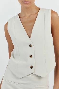 DISSH ROWAN BONE MINI SKIRT -DISSH all-clothing Shop DFS05105BO.158 14