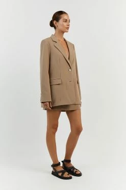 DISSH ROWAN MOCHA MINI SKIRT 14 DISSH ROWAN MOCHA MINI SKIRT -DISSH all-clothing Shop DFS05105MOC.565 12