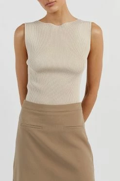 DISSH ROWAN MOCHA MINI SKIRT 15 DISSH ROWAN MOCHA MINI SKIRT -DISSH all-clothing Shop DFS05105MOC.565 4