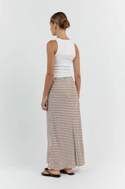 DISSH MAE WHITE CHOC GEO MIDI SKIRT 6 DISSH MAE WHITE CHOC GEO MIDI SKIRT -DISSH all-clothing Shop DFS05120WE.100 13