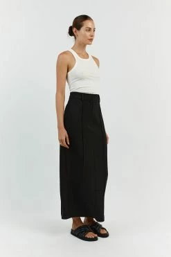 DISSH ROWAN BLACK MIDI SKIRT -DISSH all-clothing Shop DFS05165BK.600 12 b7dcafe7 566f 49c6 b0cb 28360d01a2c9