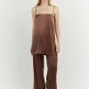 DISSH EVANS CHOCOLATE SILK PANT