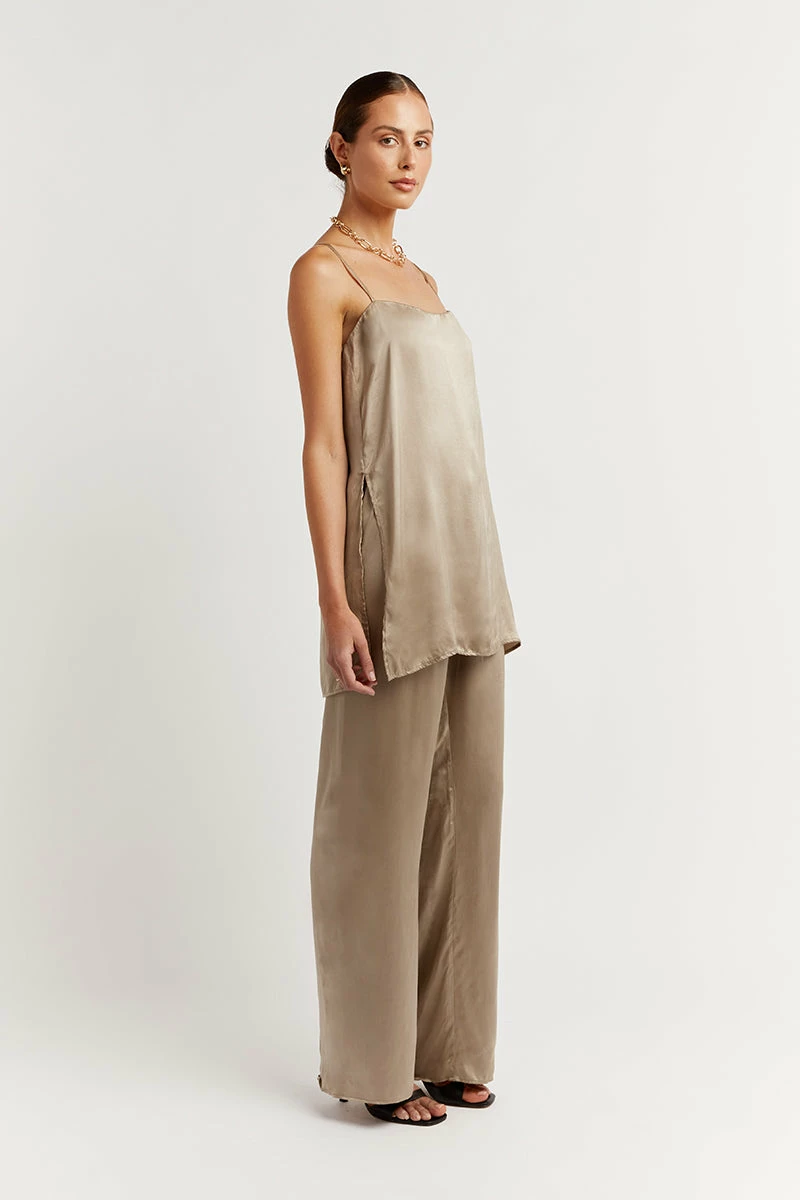 DISSH EVANS STONE SILK PANT 3 DISSH EVANS STONE SILK PANT - Image 3