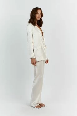 DISSH AISLE PEARL SATIN BIAS CUT PANT 11 DISSH AISLE PEARL SATIN BIAS CUT PANT -DISSH all-clothing Shop DFS10095NUD.155 12