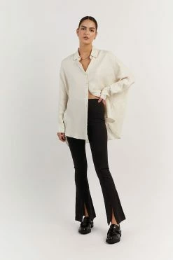 DISSH ASHER BLACK FLARED PANT