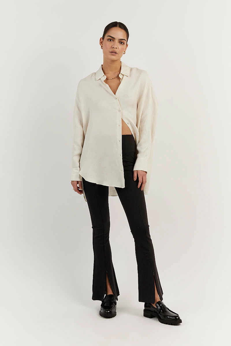 DISSH ASHER BLACK FLARED PANT 2 DISSH ASHER BLACK FLARED PANT - Image 2