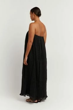 DISSH NICOL BLACK STRAPLESS MIDI DRESS 13 DISSH NICOL BLACK STRAPLESS MIDI DRESS -DISSH all-clothing Shop DFS11180BK.600 13