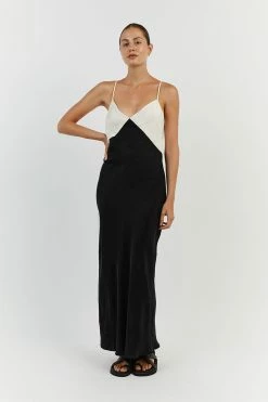 DISSH SEREN BLACK TWO TONE MIDI DRESS 27 DISSH SEREN BLACK TWO TONE MIDI DRESS -DISSH all-clothing Shop DFS11340BK.600 11 8bca14d9 e3c9 4c94 99b6 2bc79b9b2141