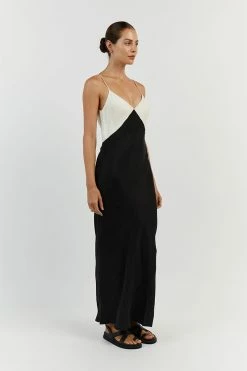 DISSH SEREN BLACK TWO TONE MIDI DRESS 28 DISSH SEREN BLACK TWO TONE MIDI DRESS -DISSH all-clothing Shop DFS11340BK.600 12 62b1600c 758d 46cb 90b7 0e8673fe0c2a