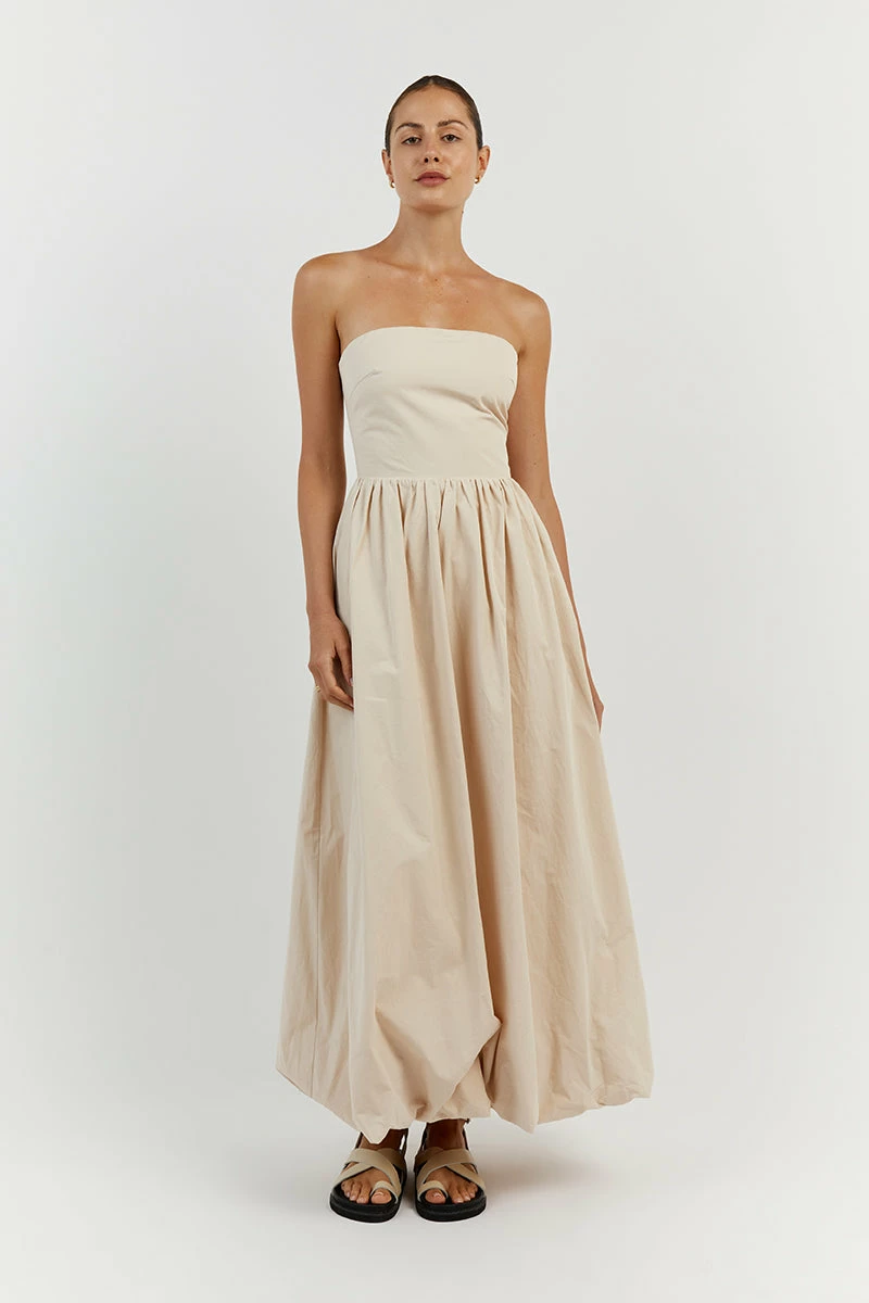 DISSH MONTY STONE COTTON BUBBLE DRESS 1 DISSH MONTY STONE COTTON BUBBLE DRESS