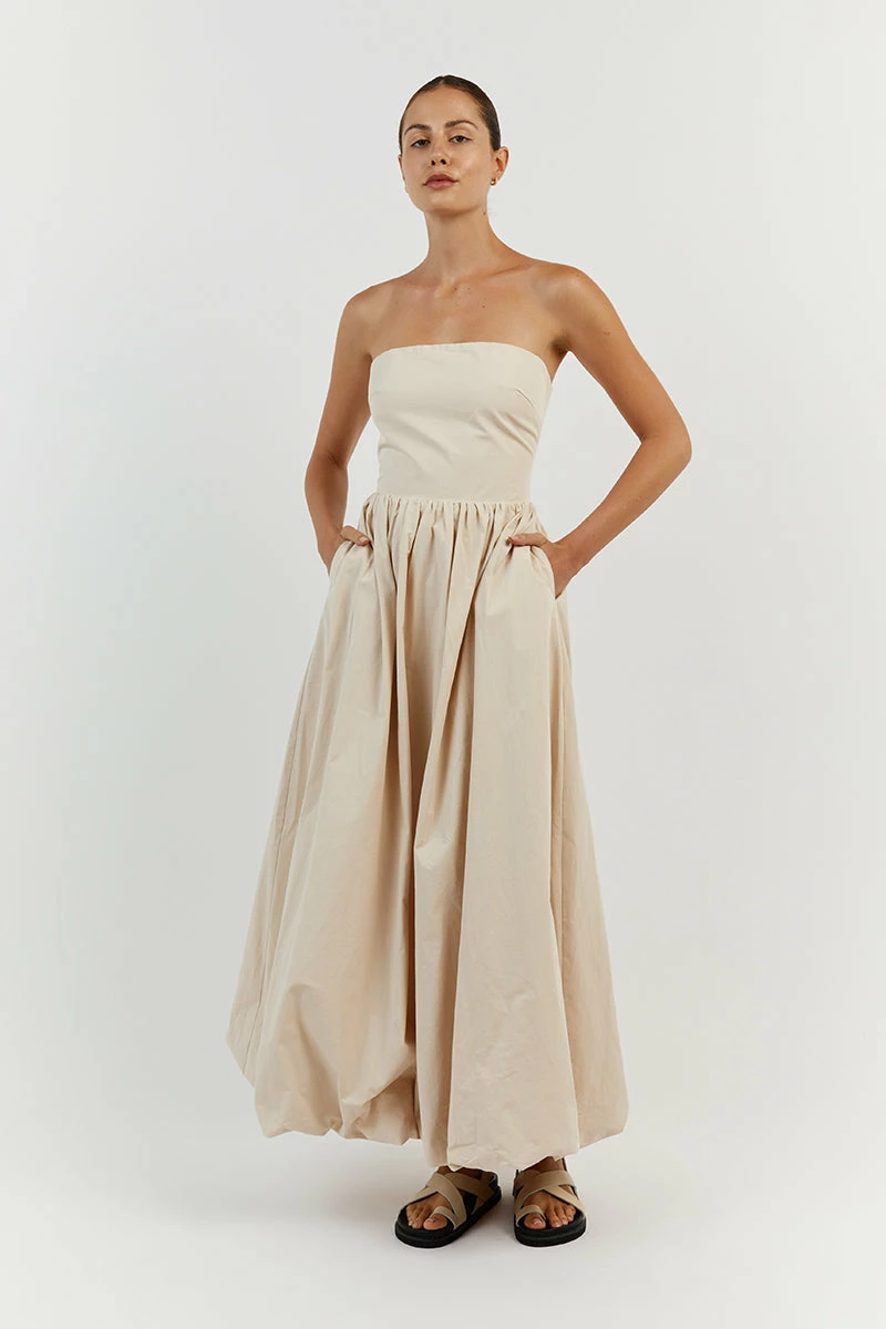 DISSH MONTY STONE COTTON BUBBLE DRESS 2 DISSH MONTY STONE COTTON BUBBLE DRESS - Image 2