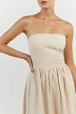 DISSH MONTY STONE COTTON BUBBLE DRESS 8 DISSH MONTY STONE COTTON BUBBLE DRESS -DISSH all-clothing Shop DFS11375BSTO.175 13