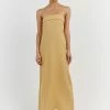DISSH KAI LEMON STRAPLESS MIDI DRESS