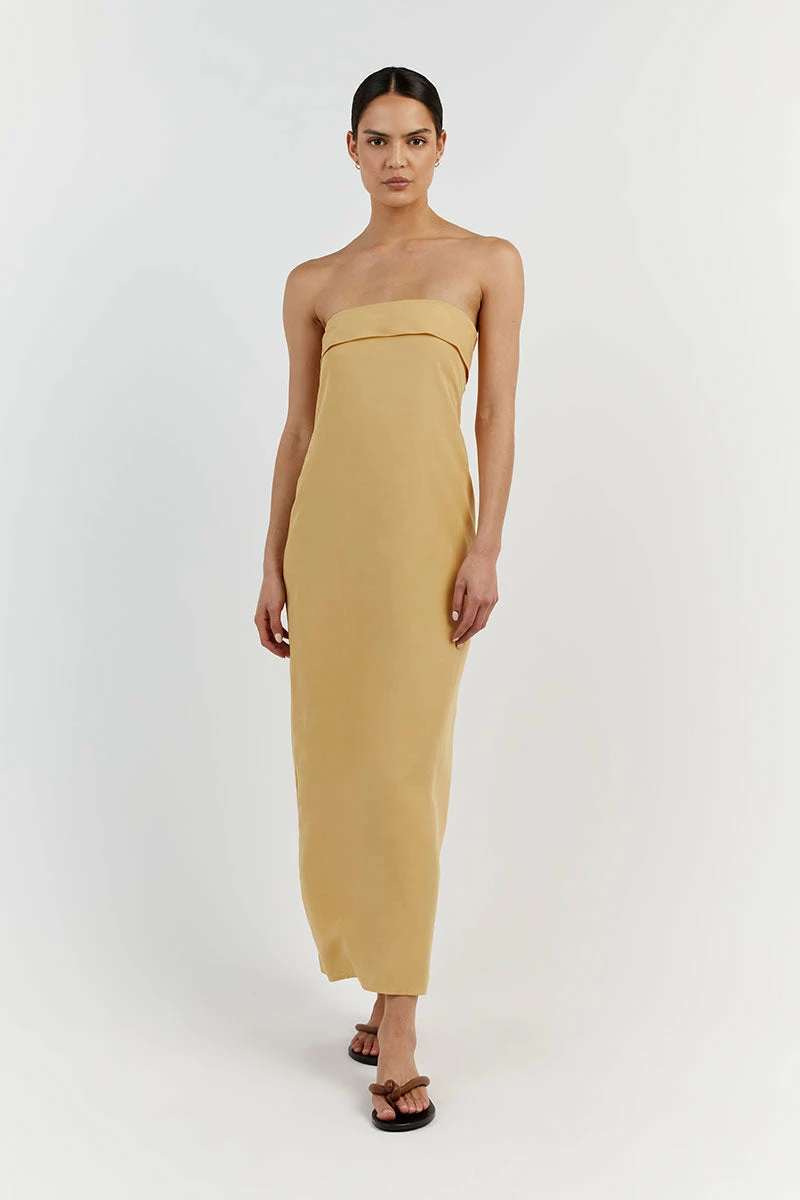 DISSH KAI LEMON STRAPLESS MIDI DRESS 2 DISSH KAI LEMON STRAPLESS MIDI DRESS - Image 2