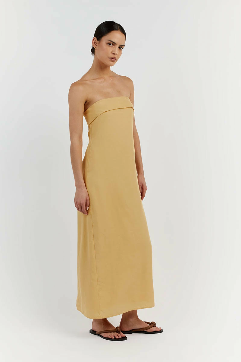 DISSH KAI LEMON STRAPLESS MIDI DRESS 3 DISSH KAI LEMON STRAPLESS MIDI DRESS - Image 3