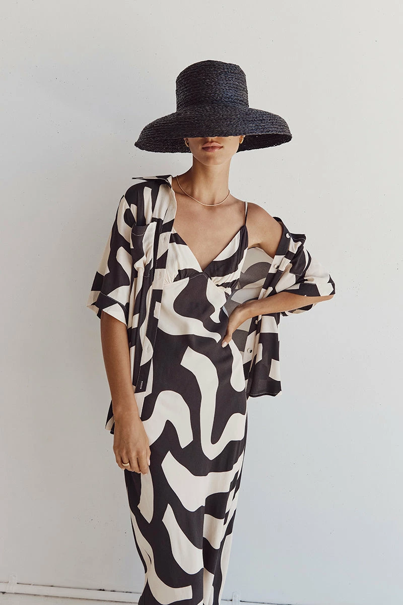 DISSH NINA CREAM BIAS CUT MIDI DRESS 2 DISSH NINA CREAM BIAS CUT MIDI DRESS - Image 2