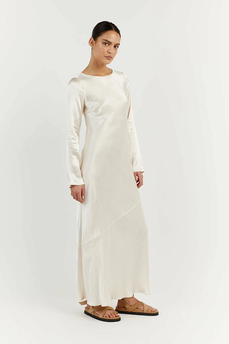 DISSH CHARLI PEARL SATIN MIDI DRESS 3 DISSH CHARLI PEARL SATIN MIDI DRESS - Image 3