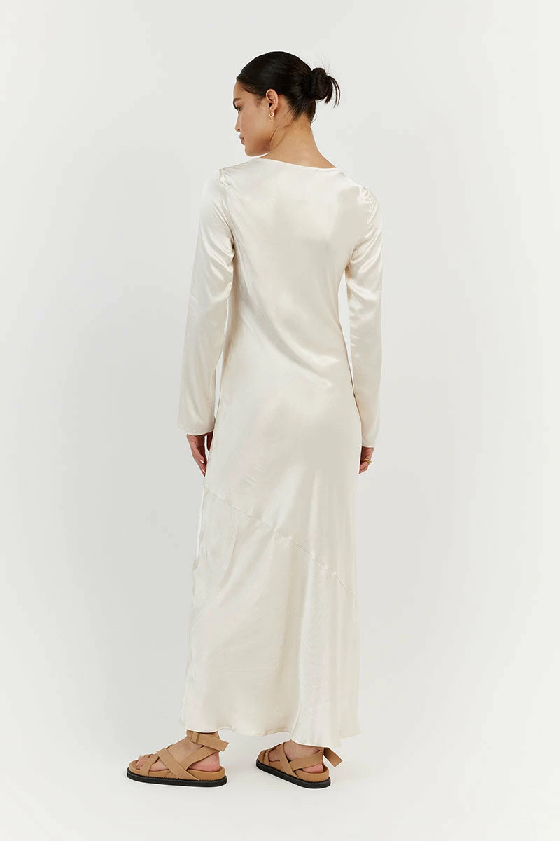 DISSH CHARLI PEARL SATIN MIDI DRESS 4 DISSH CHARLI PEARL SATIN MIDI DRESS - Image 4