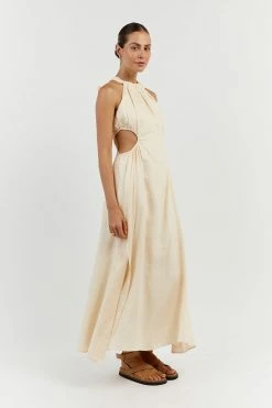 DISSH CAMILA BUTTER LINEN MIDI DRESS 12 DISSH CAMILA BUTTER LINEN MIDI DRESS -DISSH all-clothing Shop DFS11448BUT.195 12 b7fdecc1 c6df 422e aee8 5967a5e3e91b