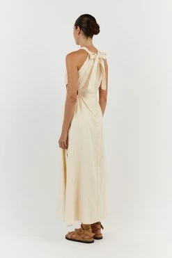 DISSH CAMILA BUTTER LINEN MIDI DRESS 13 DISSH CAMILA BUTTER LINEN MIDI DRESS -DISSH all-clothing Shop DFS11448BUT.195 13 2dc1c5cf adc7 493e 9b45 e79d3e27d74b