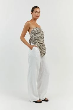 DISSH MAE BLACK/BEIGE GEO VISCOSE SCARF 7 DISSH MAE BLACK/BEIGE GEO VISCOSE SCARF -DISSH all-clothing Shop DFS23008BEI.180 12