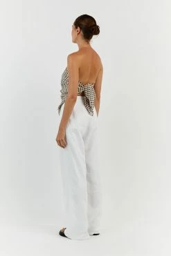 DISSH MAE BLACK/BEIGE GEO VISCOSE SCARF 8 DISSH MAE BLACK/BEIGE GEO VISCOSE SCARF -DISSH all-clothing Shop DFS23008BEI.180 13