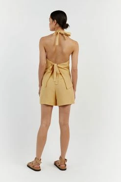 DISSH KAI LEMON HALTER VEST 8 DISSH KAI LEMON HALTER VEST -DISSH all-clothing Shop DNP01015LEM.210 3