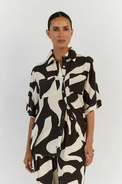 DISSH NINA CREAM VACATION SHIRT -DISSH all-clothing Shop DNP03056CRE.140 11 9380cf73 658b 42fc 84a1 63f8f5548fef