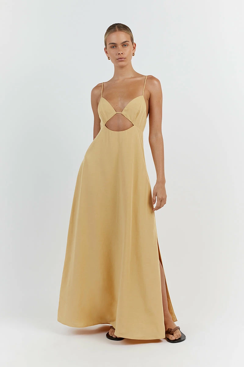 DISSH SHARNI LEMON MIDI DRESS 2 DISSH SHARNI LEMON MIDI DRESS - Image 2