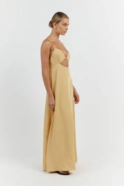 DISSH SHARNI LEMON MIDI DRESS 7 DISSH SHARNI LEMON MIDI DRESS -DISSH all-clothing Shop DNP11180LEM.210 12