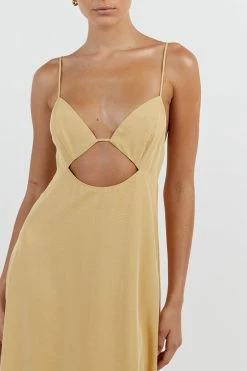 DISSH SHARNI LEMON MIDI DRESS 9 DISSH SHARNI LEMON MIDI DRESS -DISSH all-clothing Shop DNP11180LEM.210 14