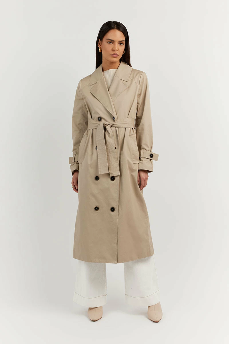 DISSH FOSTER STONE TRENCH COAT 2 DISSH FOSTER STONE TRENCH COAT - Image 2