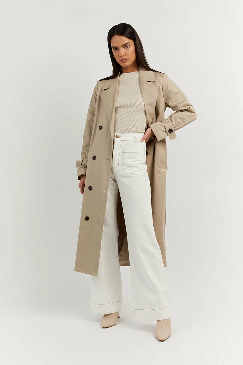 DISSH FOSTER STONE TRENCH COAT 1 DISSH FOSTER STONE TRENCH COAT