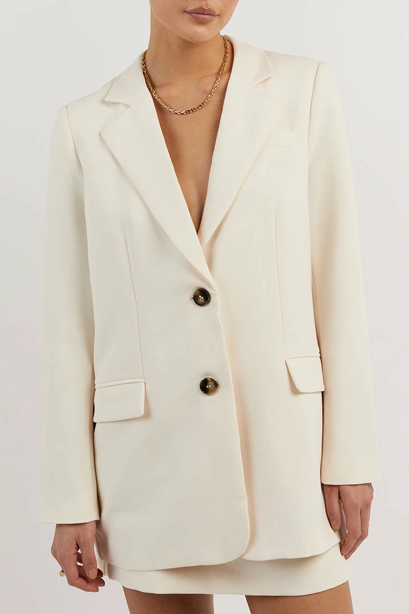 DISSH ROWAN CREAM SIGNATURE BLAZER 5 DISSH ROWAN CREAM SIGNATURE BLAZER - Image 5